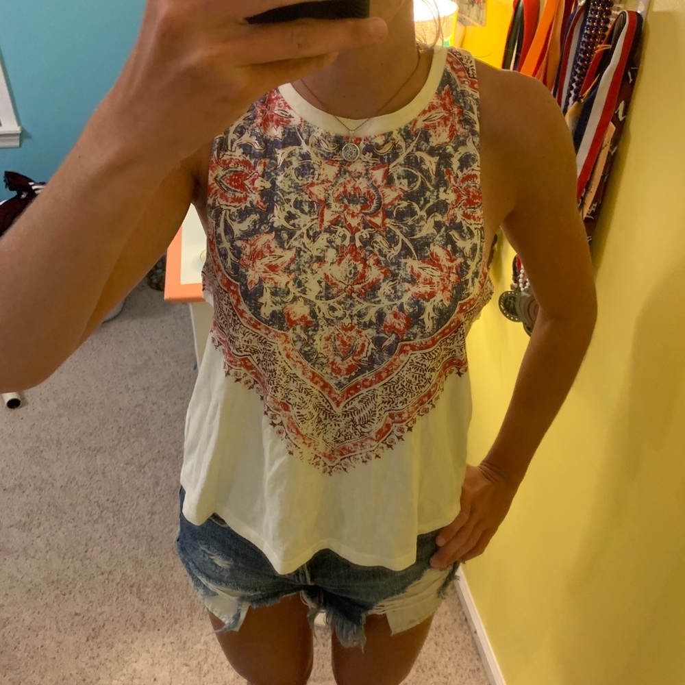 Billabong boho muscle tank